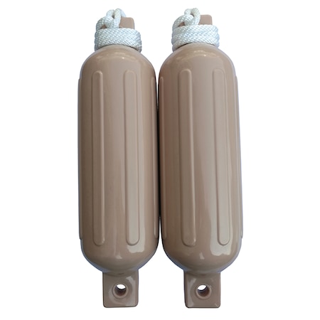 Seachoice Twin Eye Fender Kit, Tan 79274